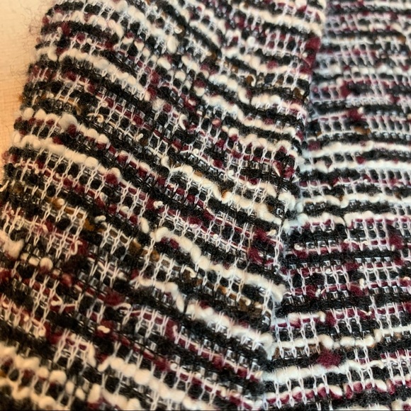 Max Studio Knit Tweed Ruched Cuff Blazer Small - Picture 7 of 9